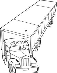 Disegno di mezzo da lavoro da stampare e colorare 67 Disegno di mezzo da lavoro da stampare e colorare 67