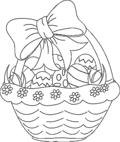 Disegno di uovo di Pasqua da stampare e colorare 11 Disegno di uovo di Pasqua da stampare e colorare 11