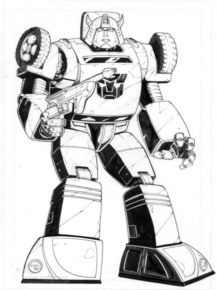Disegno di Transformers da stampare e colorare 49