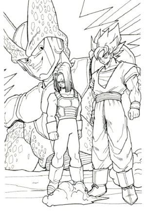 Disegno di Dragon Ball da stampare e colorare 104