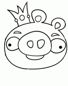 Disegno di Angry birds da stampare e colorare 127