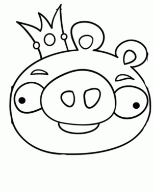 Disegno di Angry birds da stampare e colorare 127