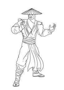 Disegno di Mortal Kombat da stampare e colorare 11 Disegno di Mortal Kombat da stampare e colorare 11