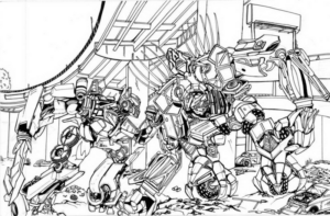 Disegno di Transformers da stampare e colorare 15