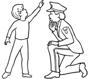 Disegno di poliziotto da stampare e colorare 20