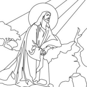 Disegno di Cristianesimo da stampare e colorare 228