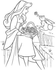 Disegno di Tutte le principesse Disney da stampare e colorare 40
