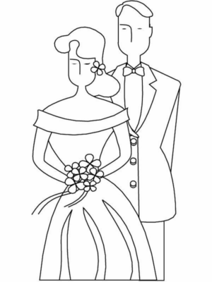 Disegno di San Valentino da stampare e colorare 74
