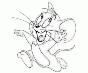 Disegno di Tom e Jerry da stampare e colorare 50