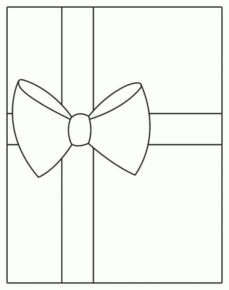 Disegno di regalo da stampare e colorare 23