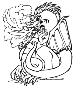 Disegno di Dragon Trainer da stampare e colorare 16 Disegno di Dragon Trainer da stampare e colorare 16