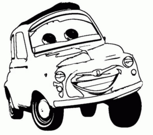 Disegno di Cars da stampare e colorare 81