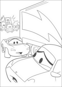 Disegno di Cars da stampare e colorare 180