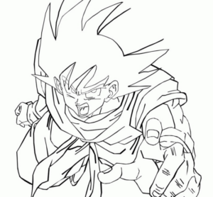 Disegno di Dragon Ball da stampare e colorare 27