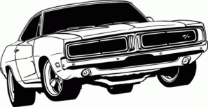 Disegno di automobile da stampare e colorare 113
