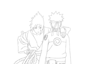 Disegno di Naruto da stampare e colorare 3