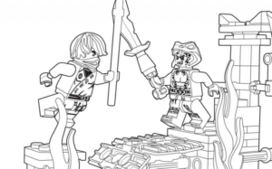 Disegno di Ninja Go da stampare e colorare 41