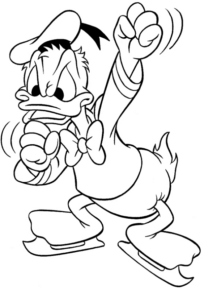 Disegno di Paperino da stampare e colorare 63