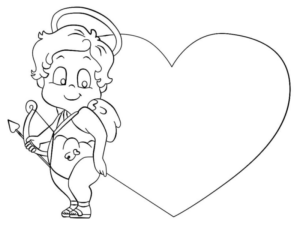 Disegno di San Valentino da stampare e colorare 57 Disegno di San Valentino da stampare e colorare 57