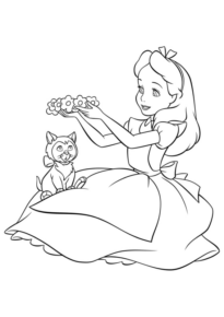 Disegno di Alice nel paese delle meraviglie da stampare e colorare 65 Disegno di Alice nel paese delle meraviglie da stampare e colorare 65