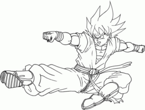 Disegno di Dragon Ball da stampare e colorare 26