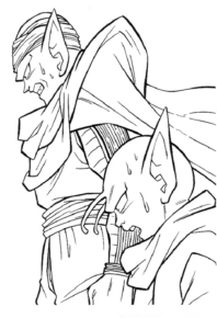 Disegno di Dragon Ball da stampare e colorare 98
