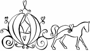 Disegno di Cenerentola da stampare e colorare 127