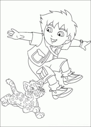 Disegno di bambino da stampare e colorare 4