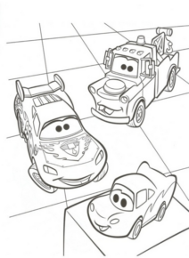 Disegno di Cars da stampare e colorare 140