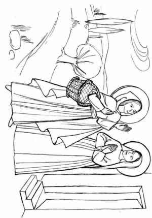 Disegno di Ebraismo da stampare e colorare 4