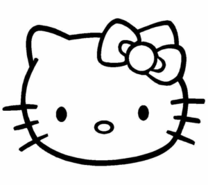 Disegno di Hello Kitty da stampare e colorare 191