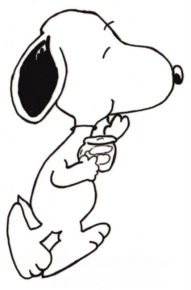Disegno di Snoopy da stampare e colorare 40