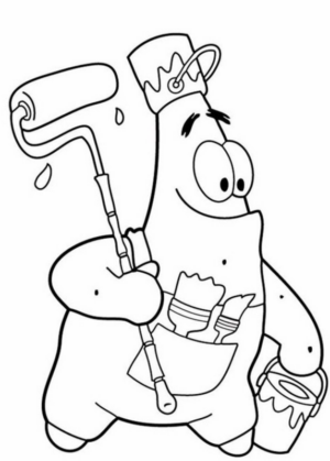 Disegno di Spongebob da stampare e colorare 80