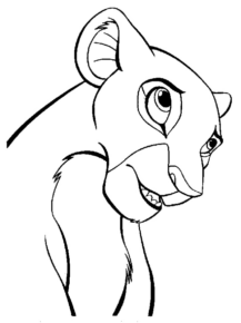 Disegno di Re Leone da stampare e colorare 27