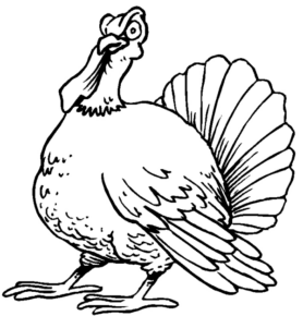 Disegno di tacchino da stampare e colorare 33