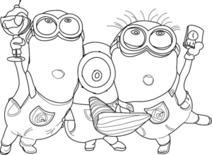 Disegno di Cattivissimo me – Minions da stampare e colorare 35