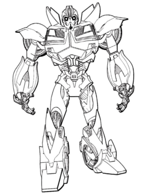 Disegno di Transformers da stampare e colorare 68