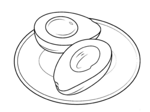 Disegno di colazione da stampare e colorare 36