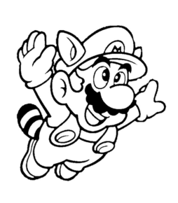 Disegno di Super Mario da stampare e colorare 54