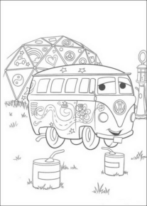 Disegno di Cars da stampare e colorare 64