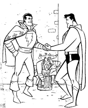 Disegno di Superman da stampare e colorare 20