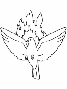 Disegno di Cristianesimo da stampare e colorare 3