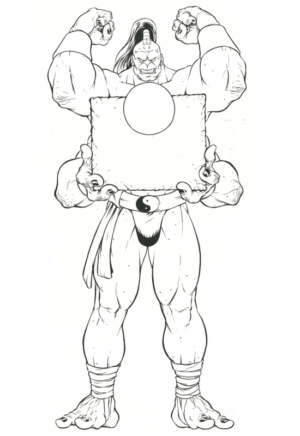 Disegno di Mortal Kombat da stampare e colorare 10 Disegno di Mortal Kombat da stampare e colorare 10