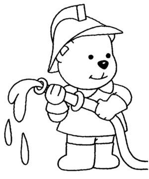 Disegno di Paw Patrol – Cane pompiere da stampare e colorare 5