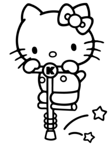 Disegno di Hello Kitty da stampare e colorare 63