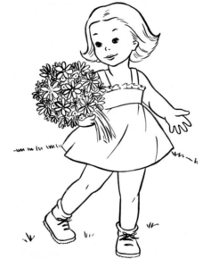 Disegno di bambino da stampare e colorare 67