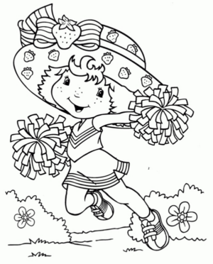 Disegno di Fragolina da stampare e colorare