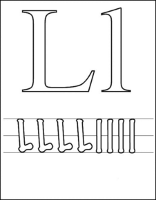 Disegno di lettera dell’alfabeto da stampare e colorare 218 Disegno di lettera dell’alfabeto da stampare e colorare 218