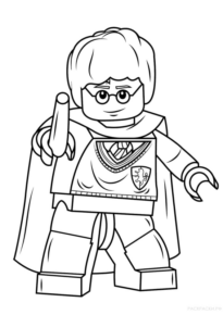 Disegno di Harry Potter da stampare e colorare 146
