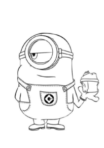 Disegno di Cattivissimo me – Minions da stampare e colorare 25 Disegno di Cattivissimo me – Minions da stampare e colorare 25